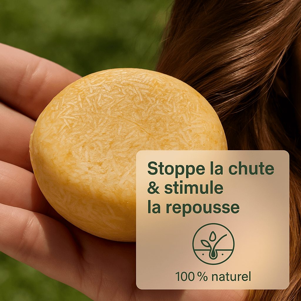 Shampoing solide anti - chute — stimule la repousse et renforce la racine - Yunae Beauty Image